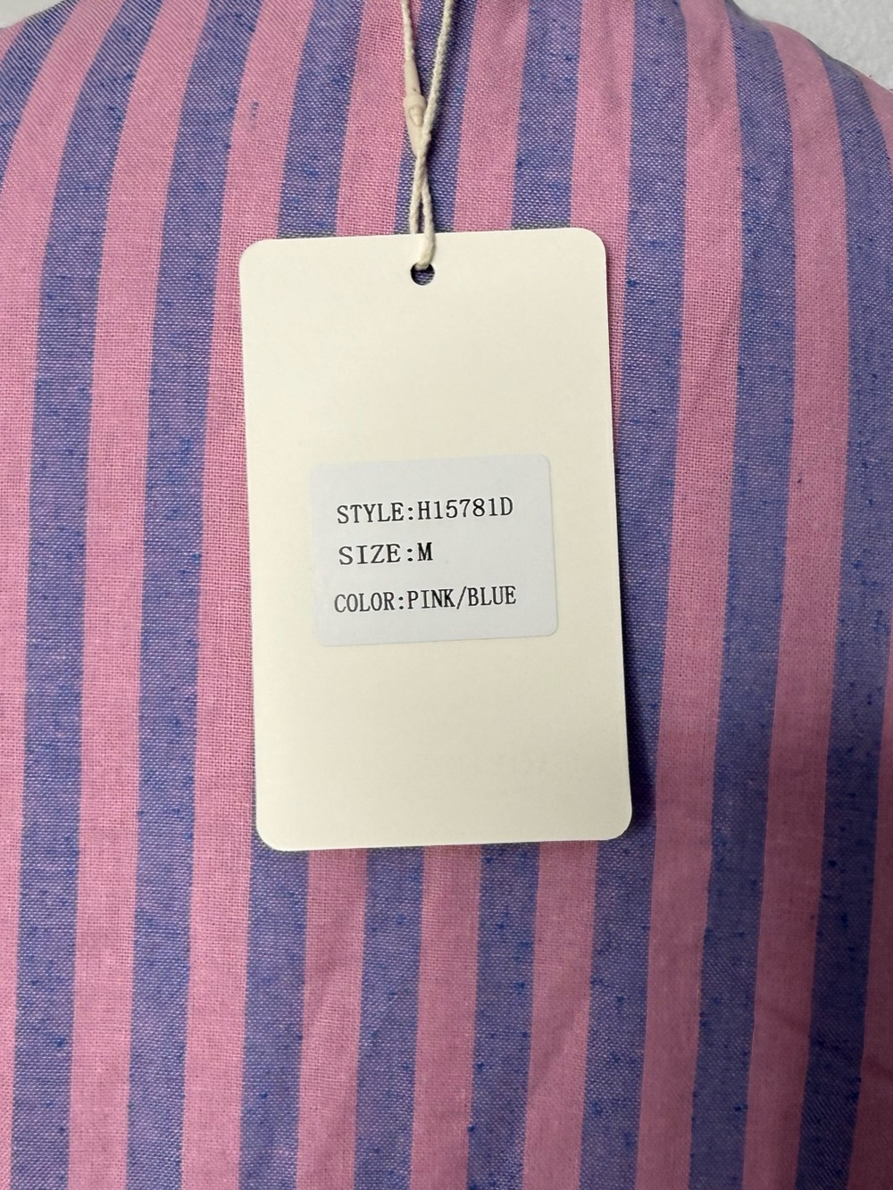 NWT Striped Mini Dress with Bow Detail - Picture 13 of 15